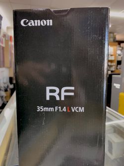 Canon Lens RF 35mm F1.4L VCM Brand New