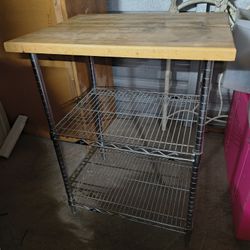 Island Cutting Board Rack