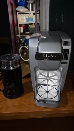 Compact Keurig with nespresso attachment frother