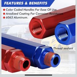 Aluminum Glad Hand Grip Set 