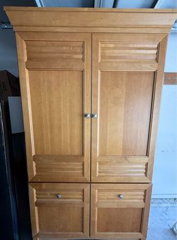 Armoire 77” H x 43” W x 21”D