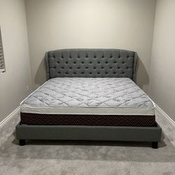 Eastern King Or California King Bed With Pillowtop Bamboo Mattress Only