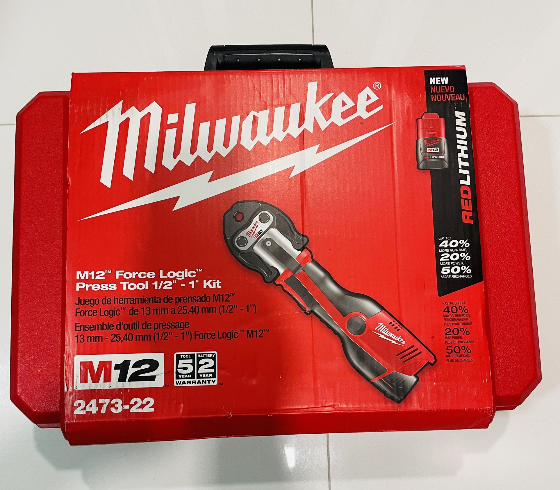 Milwaukee Pro Press Tool ( BRAND NEW ) $1,600 for Sale in Hollywood, FL ...