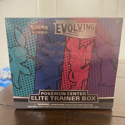 Pokemon Center Exclusive Evolving Skies Elite Trainer Box ETB Espeon Sealed