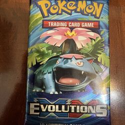 Pokemon XY Evolutions Booster Pack Venusaur Art Brand New/Sealed!