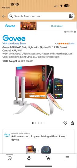 Govee Strip Light with Skyline Kit H61B9