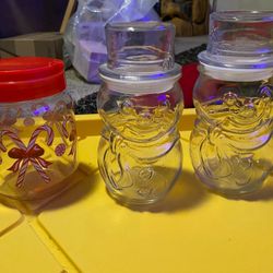 Christmas containers $5