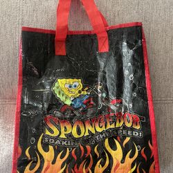 SpongeBob “Soakin’ up the Speed” Shopping Gift Bag with Handle