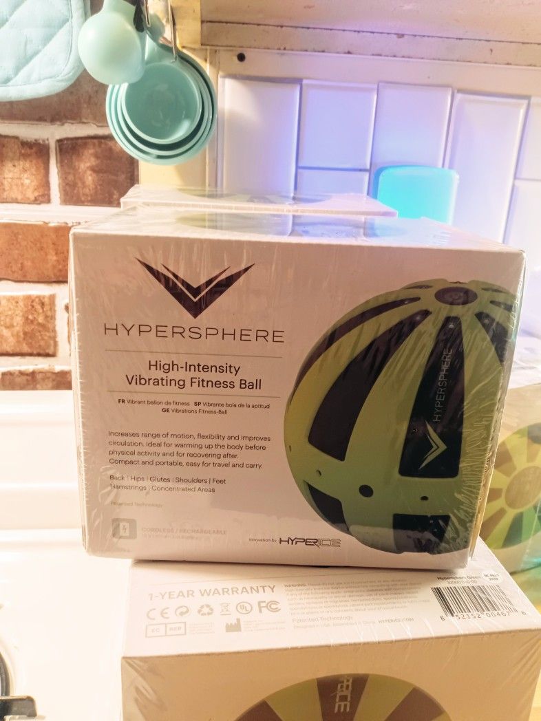 NIB HYPERSPHERE FITNESS VIBRATING BALL
