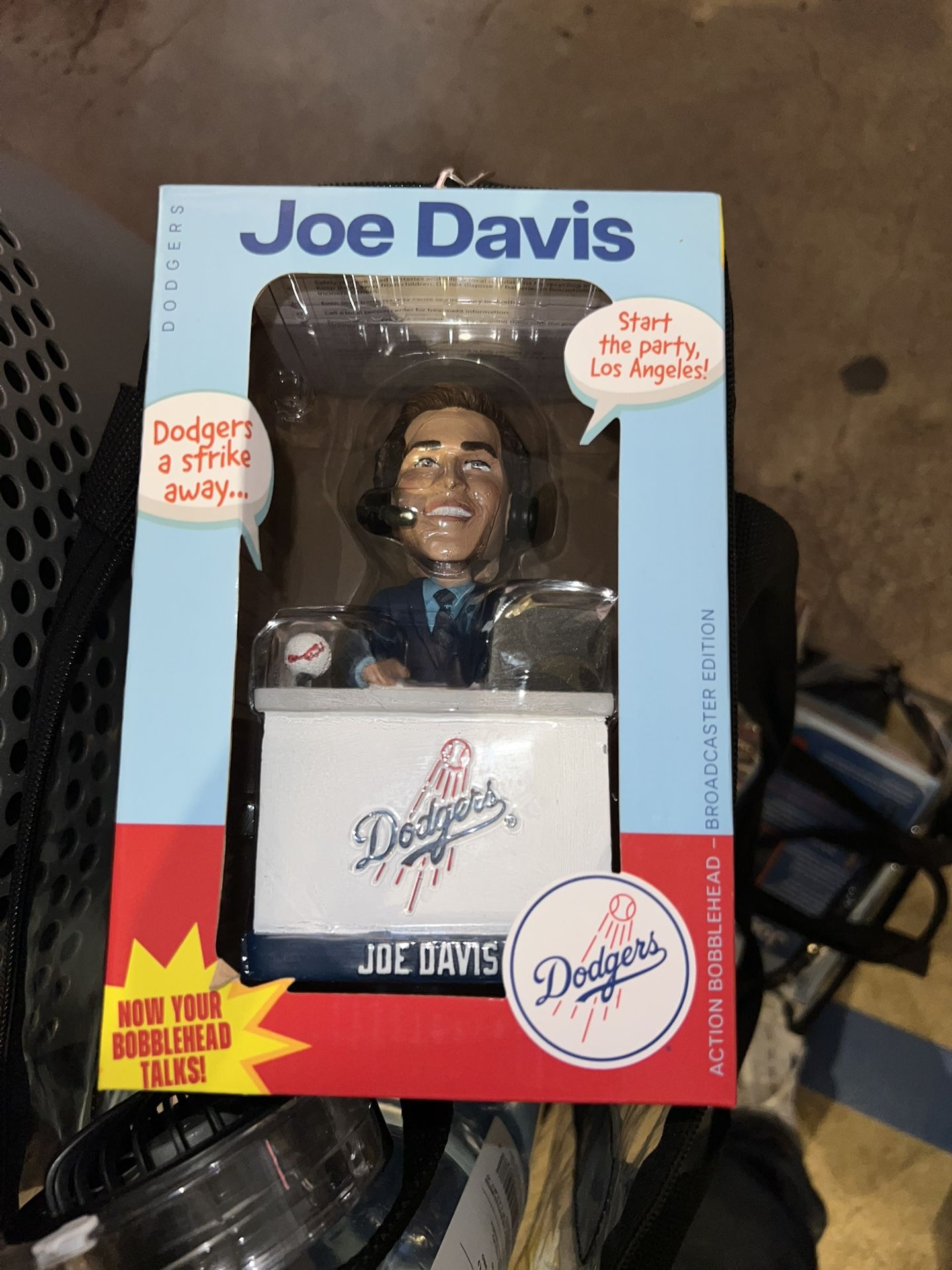 Los Angeles Dodgers Joe Davis Bobblehead