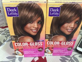 Dark and lovely hair color