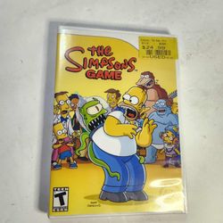 The Simpsons Video Game Nintendo Wii COMPLETE Bart Homer Marge Lisa Groening