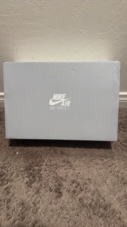 Men’s white Nike Air Force ones