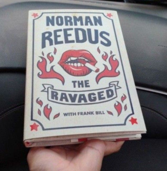Norman Reedus Autograph/Signed Book The Ravaged