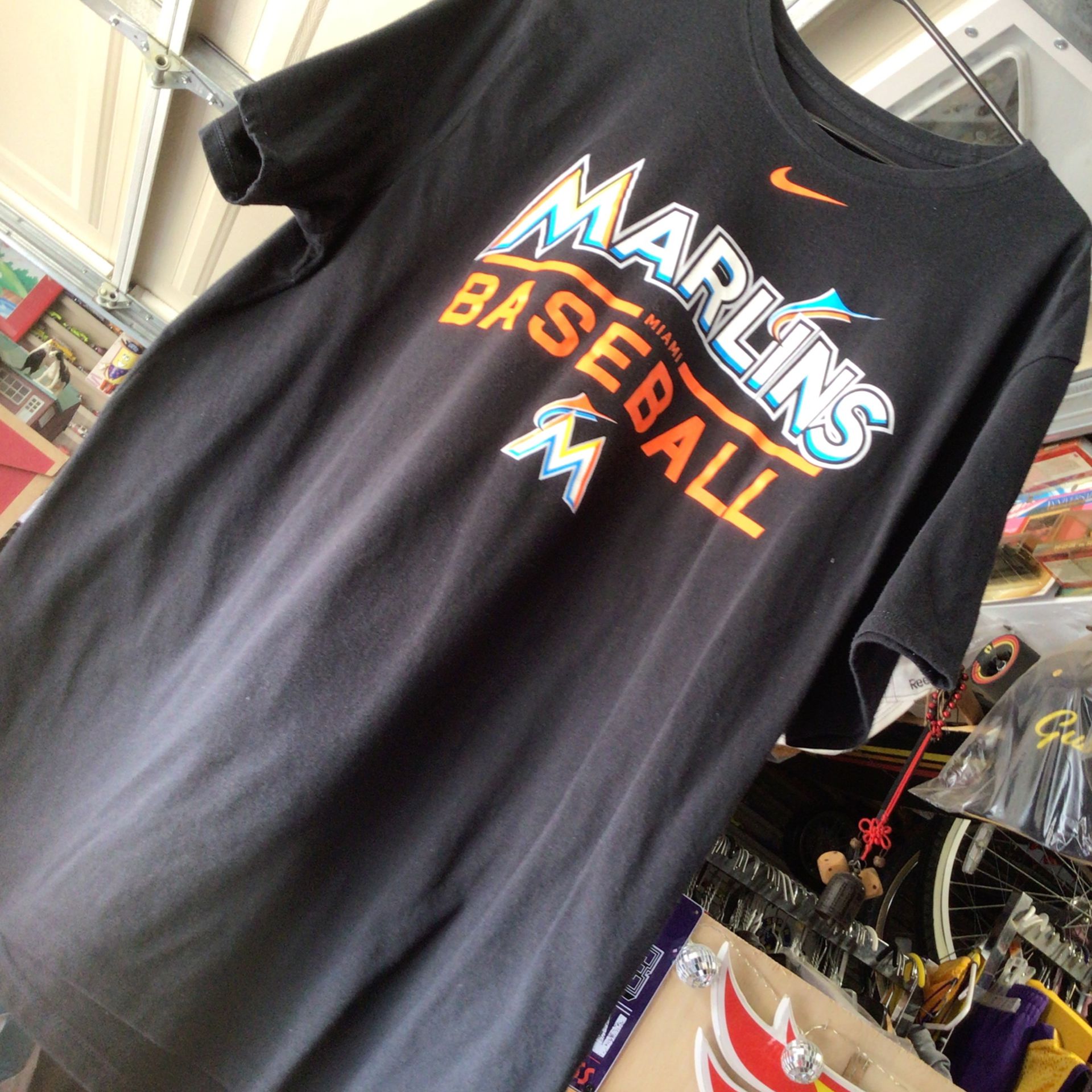Marlins Baseball Tee Shirt Size Adult 2XL