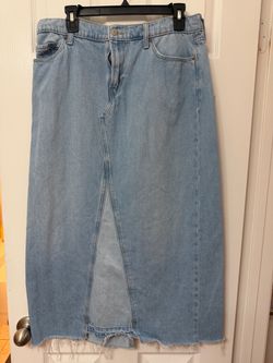 Old navy midi denim skirt