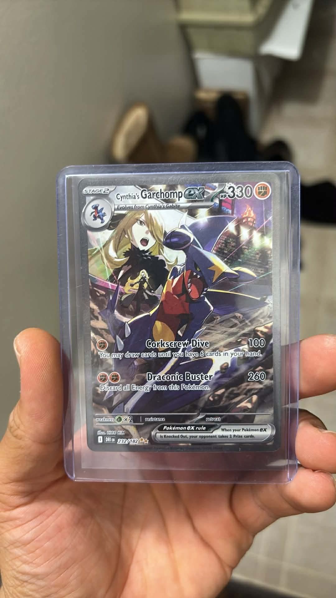 Cynthia's Garchomp ex - 232/182 - SV10: Destined Rivals