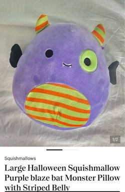 halloween squishmallow blaze bat