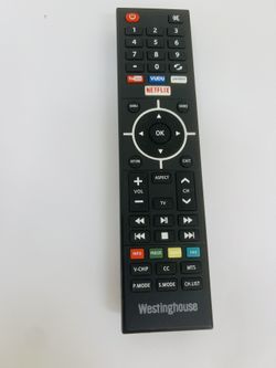 Reemplazo de control remoto OEM compatible con Westinghouse TV WE55UB4417