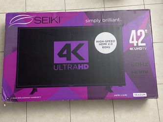 42 SEIKI Ultra HD 4K TV