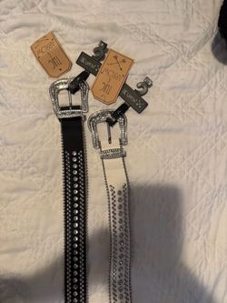 Sparkly belts
