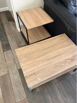 Coffee table and couch side table