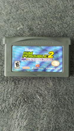 Gameboy Advance Kim Possible game