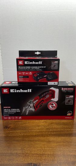 Einhell 18v Pruning Saw Kit