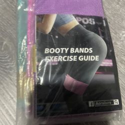 Exercise elastic bands 3 pack new 