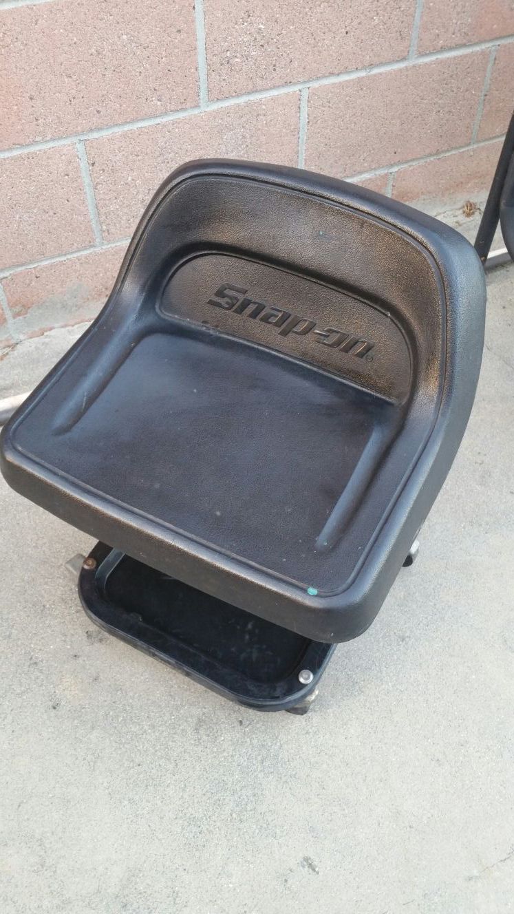 Snap on Snapon Snap-on mechanic Rolling creeper seat chair
