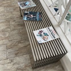 Modern Metal Coffee Table 