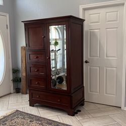 Pottery Barn. Large HEAVY Armoire
