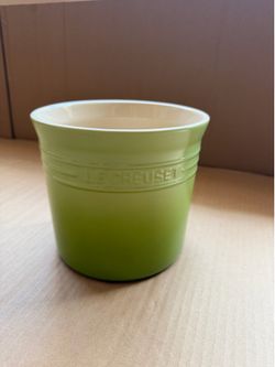 Le Creuset Green Utensil Holder Crock