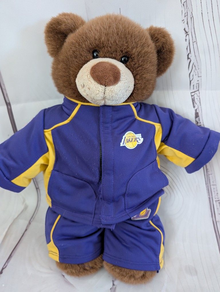 Lakers Build-A-Bear Bear