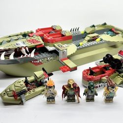LEGO Legends of Chima Cragger's Command Ship 70006 **INCOMPLETE