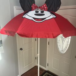 Disney Minnie Mouse Round Beach Umbrellas 