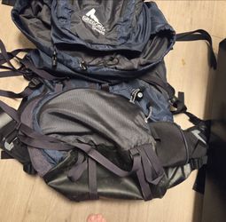 Gregory Shasta Expedition Hiking Backpack Blue