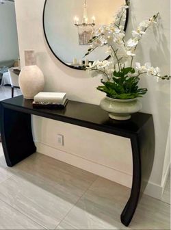 Ethan Allen Waterfall Console Table