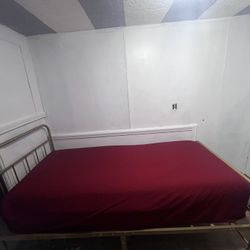Gold Twin Size Bed 