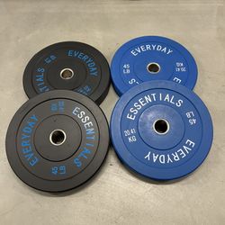 45LB Barbell Bumper Plate