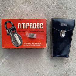 Vintage Amprobe Snap Around Ammeter 