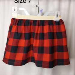 Christmas Girl Skirt Size (7) $3