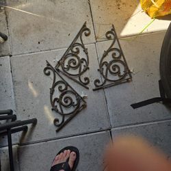 Wroth Iron Book Shelving 