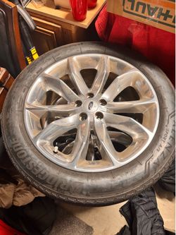 4 - 20” Rims and tires