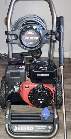 3100 PSI Black Max Pressure Washer