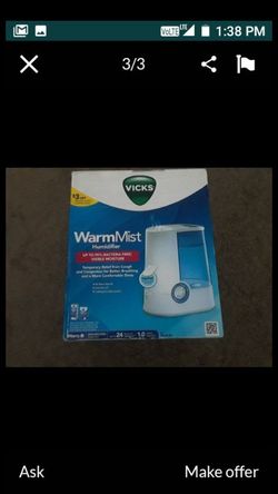 Air humidifier Vicks