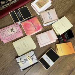 New Perfume Sample Bundle Ysl Carolina Herrera Givenchy