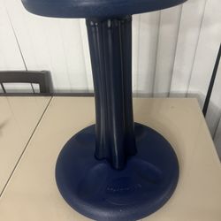 Kore Wobble Stool Chair Sensory ADD ADHD Dark Blue 18.7”. Pre owned in good condition with minor  cosmetic blemishes associated with normal usage. The
