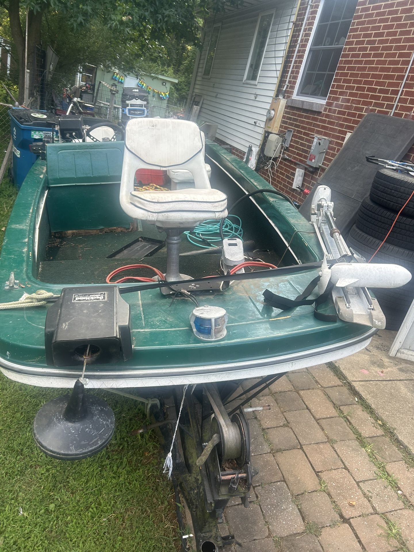 Fishing Boat (Needs Work )throw Offers