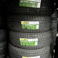 235/65/17 New Tires #4 tbb Mount & Balance // 4 llantas nuevas Instaladas Y Balanceadas